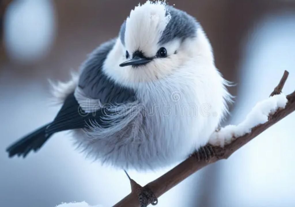 Japan's Adorable Snow Fairy Bird