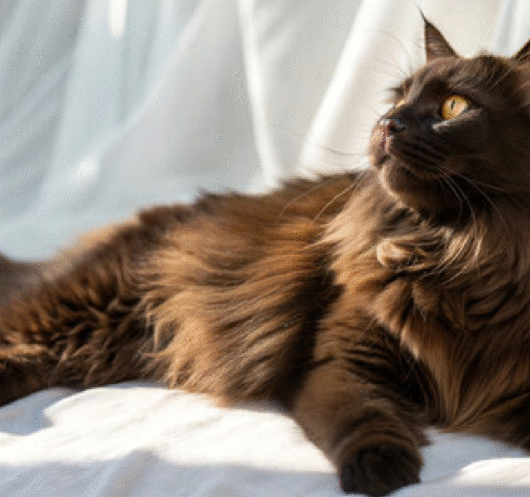 chocolate cat