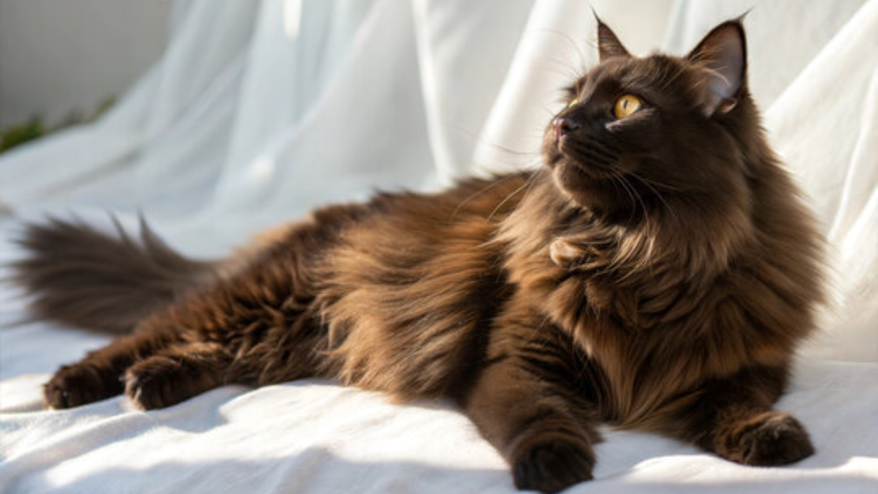 chocolate cat