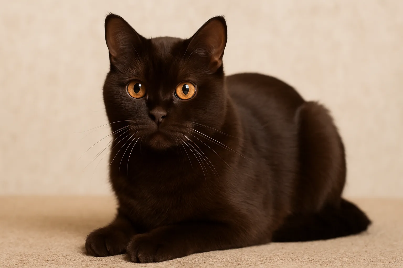 chocolate cat