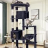 Globlazer XXL Cat Tree for Large Cats – 83” Heavy Duty Indoor Tower with Condos, Perches & Scratching Posts
