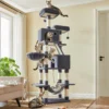 Feandrea Cat Tree, 81.1-Inch Large Cat Tower