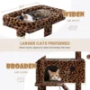 SHA CERLIN Cat Tree for Large Cats – 81” Multi-Level Cat Tower with Hammock, Perches & Scratching Posts