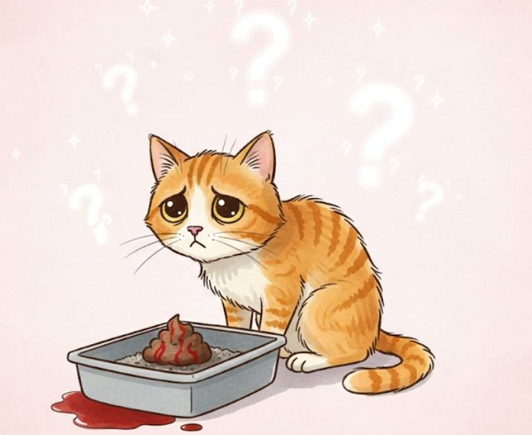 Blood in Cat Stool
