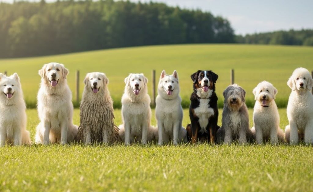 10 Big White Fluffy Dog Breeds