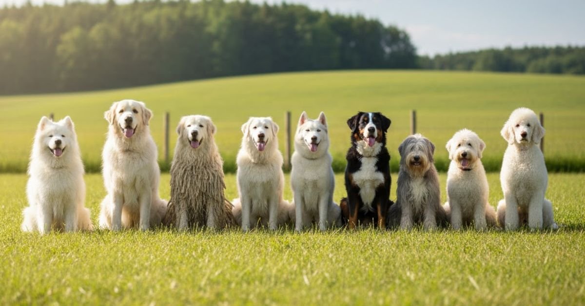 10 Big White Fluffy Dog Breeds