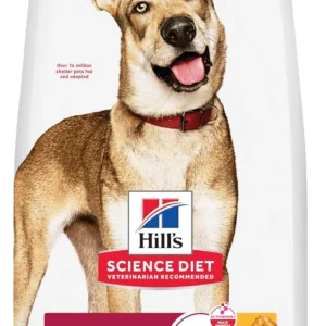 Hill's Science Diet Adult 1–6 Dry Dog Food – Chicken & Barley (5 lb Bag)