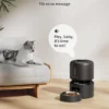 61hdlnk7p0L._AC_SL1500 PETLIBRO Automatic Cat Feeder – 3L Programmable Pet Food Dispenser with Voice Meal Call (Black)