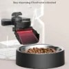 61kmvZN2q3L._AC_SL1500 PETLIBRO Automatic Cat Feeder – 3L Programmable Pet Food Dispenser with Voice Meal Call (Black)