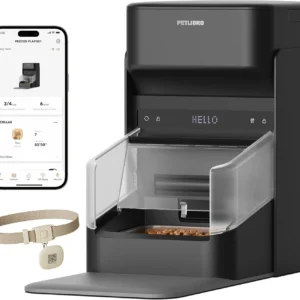 PETLIBRO RFID Automatic Cat Feeder – Smart Wi-Fi Food Dispenser with Collar Sensor (3L)