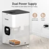 71ZYJ2vN0FL._AC_SL1500 VOLUAS Automatic Cat Feeder – 4L Timed Pet Feeder with Voice Recorder & Portion Control
