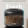 71jAIiUScmL._AC_SL1500 PETLIBRO Automatic Cat Feeder – 3L Programmable Pet Food Dispenser with Voice Meal Call (Black)