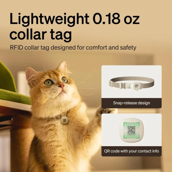 71lhsmX3CJL._AC_SL1500 PETLIBRO RFID Automatic Cat Feeder – Smart Wi-Fi Food Dispenser with Collar Sensor (3L)