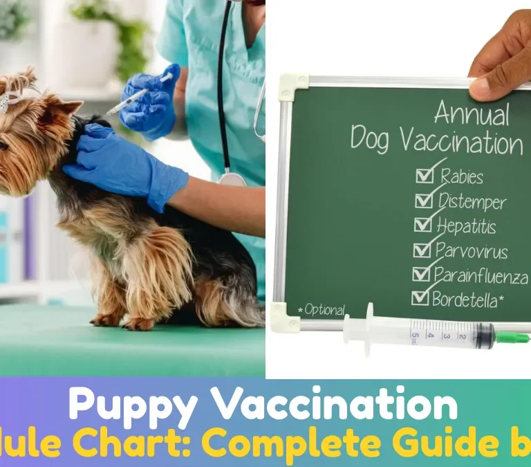 Puppy Vaccination Schedule Chart
