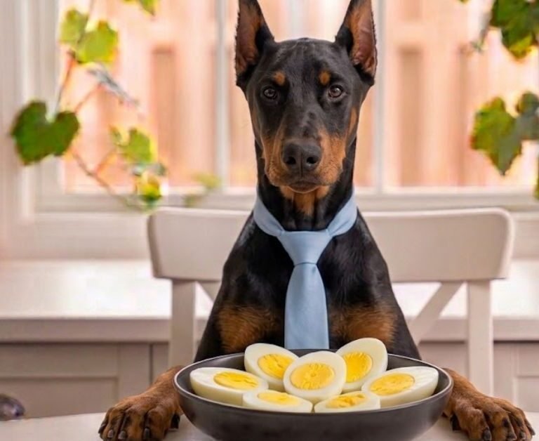 can dogs eat hard boiled eggs
