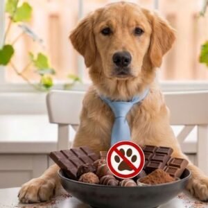 why can't dogs eat chocolate
