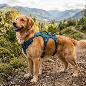 Best No-Pull Dog Harness for Large Dogs Golden Retriever Walking Trail