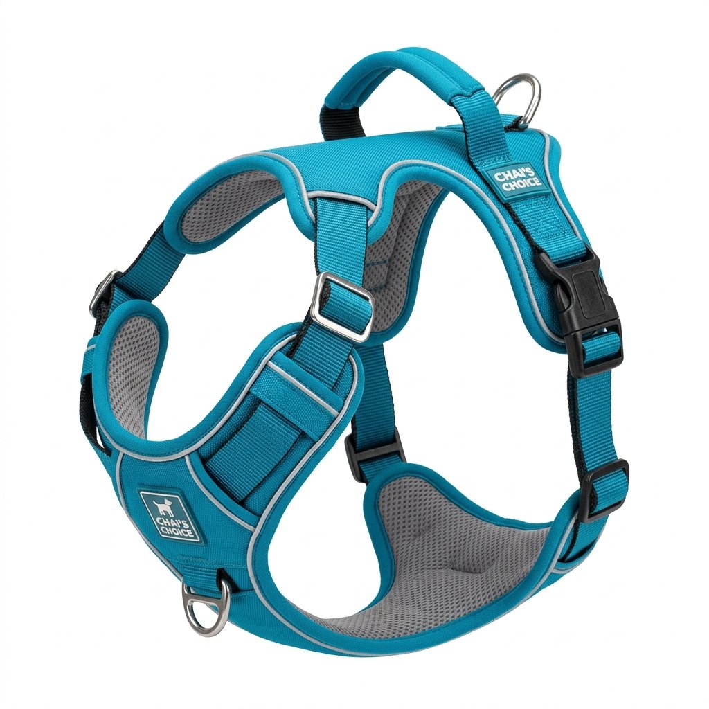 Chai's Choice Reflective Harness with Top Control Handle