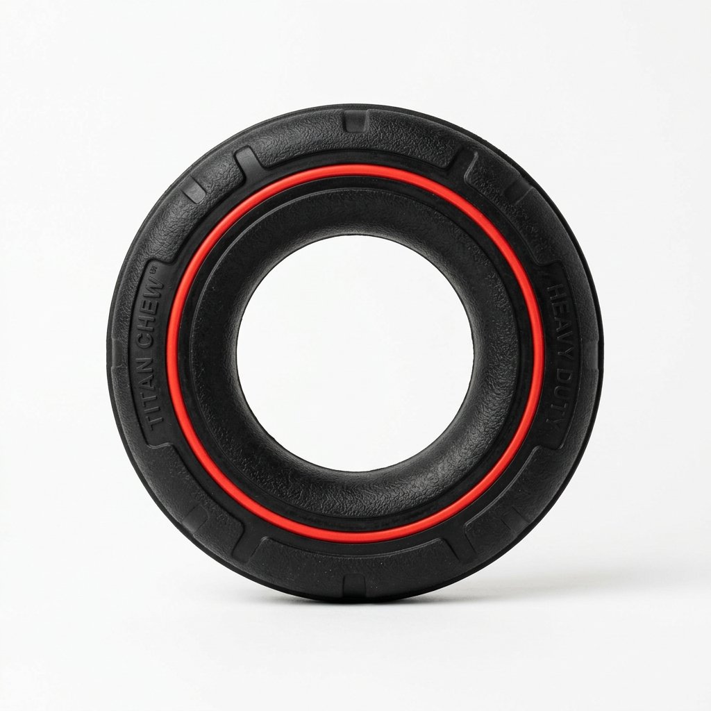 Goughnuts Heavy Duty Rubber Ring Dog Chew Toy
