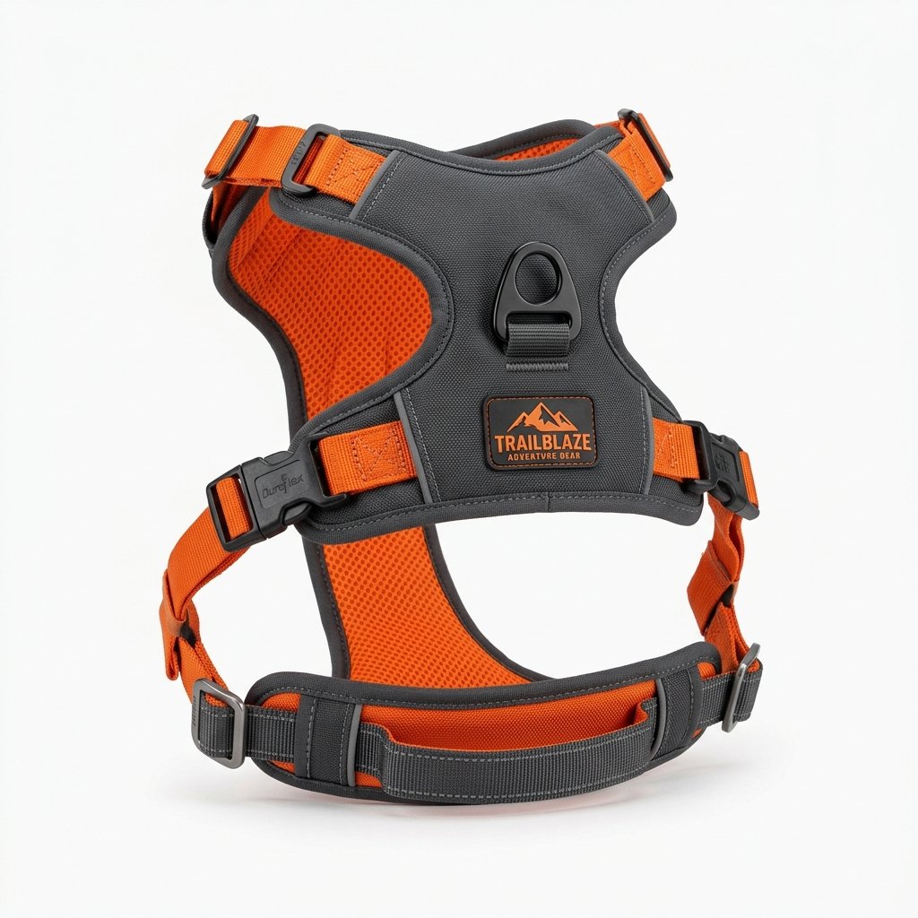 Ruffwear Front Range Ergonomic Harness Construction