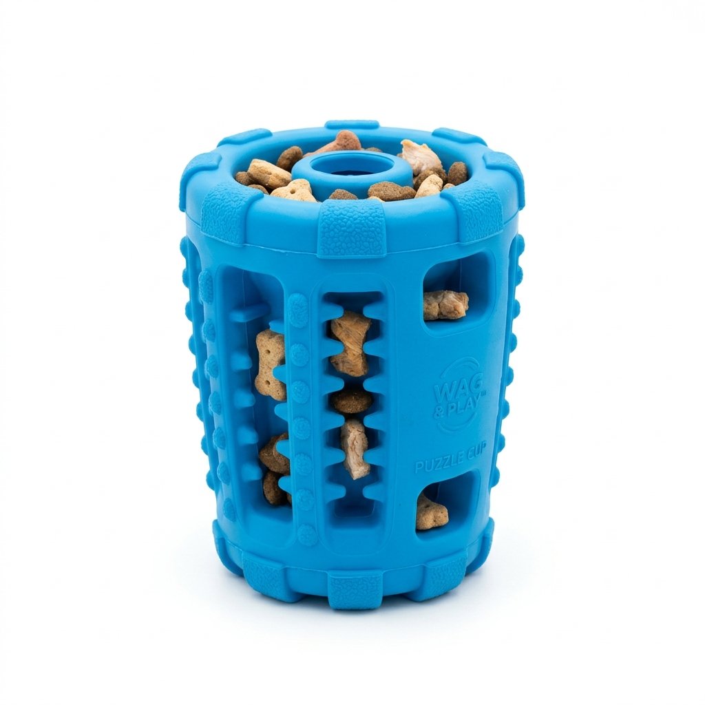 West Paw Zogoflex Toppl Interactive Treat Chew Toy